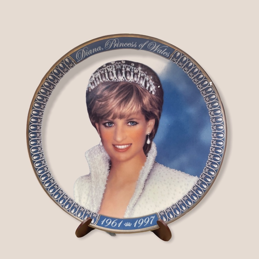 Princess Diana fine porcelain collector plate